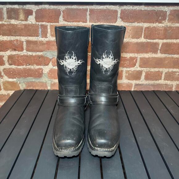 Harley davidson mens harness boot main image 6